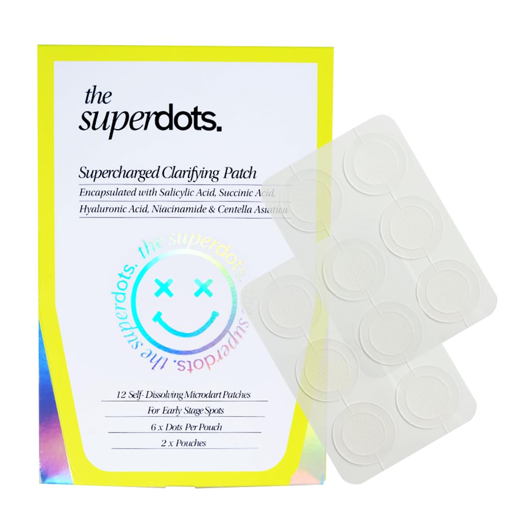 The Superdots Clarifying Pimple Patches, Translucent