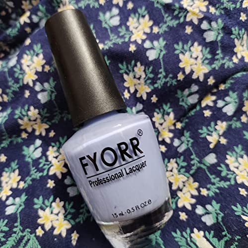 Image of Lavender Lilac Professional Nail Polish | Long Lasting, Quick Dry, Chip Resistant, High Shine Nail Paint | Smooth & Easy Application, Vibrant Trendy Shades for Women & Girls Party Daily Use 15ml