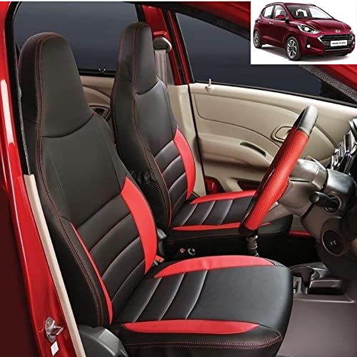 AutoSafe Napa Leather Car seat Cover for Hyundai Grand i10 NIOS Front