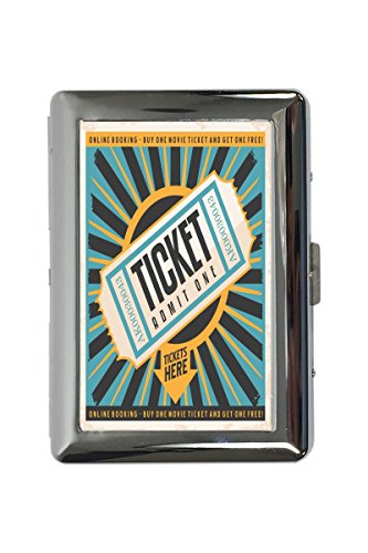 cache étuis à cigarettes Amusant Ticket de cinéma imprimées