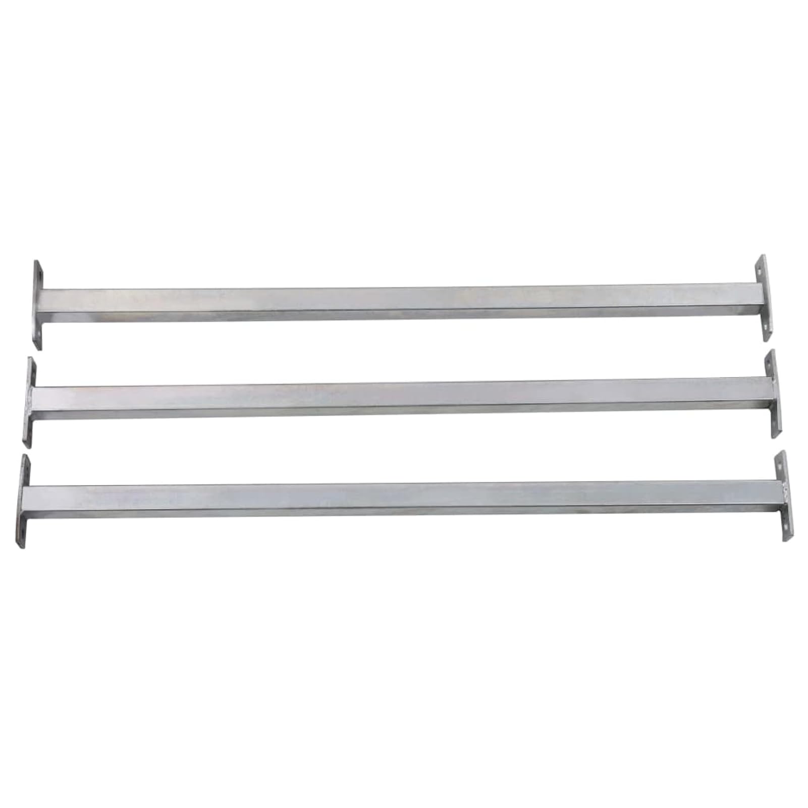 Barras de Seguridad Ajustables para Ventanas 3 uds 710-1200 mm Ajustable 710-1200 mm