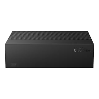 UnionSine Disque Dur Externe 16 to 3,5" USB 3.0 HDD Compatible for PC/Ordinateur de Bureau/Ordinateur Portable/Mac/Xbox/Xbox One/PS4/TV (Noir)