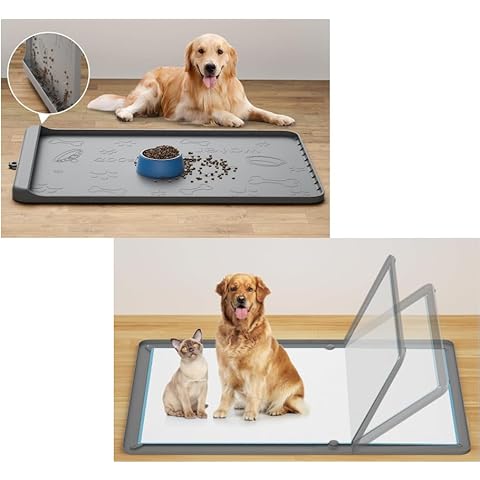 Pet Food Mat & Pee Pads Holder Cover