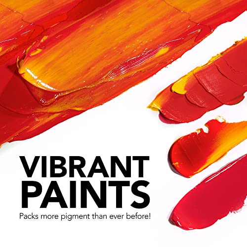 Daler-Rowney System3, Acrylfarbe, Kunststoffkanister, dickflüssig, 59 ml, Kartonschachtel, Starterset, 6 Farben sortiert