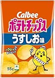 カルビー ポテトチップスうすしお味 55g×16袋