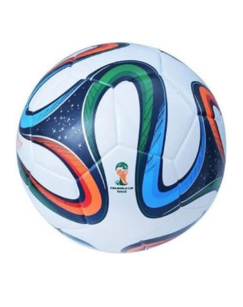 Tasco Sports Neo Rubber Moulded Football Suitable for Hard Ground Without Grass | Training Ball | Soccer Ball | for Men/Women (White and Blue) Free Pump (B0CL7BP2P7) Amazon Price History, Amazon Price Tracker