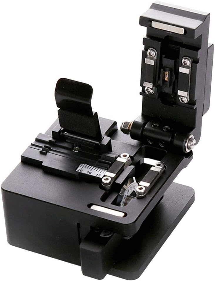High Precision Fiber Cleaver GR-27 Fiber Optics Cutter with 16 Surfaces Blade Cutting angle: 0.5 Degrees