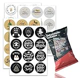 aufkleber weihnachten mit firmenlogo 48x wundervolle Weihnachten Aufkleber Etiketten Sticker Zahlen zum Basteln & Dekoration
