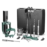 Bench Drill Locator chisel Set for Woodworking Bench and Mortising Chisels Tenoning Machine with 4 B