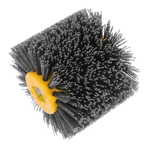 Cabilock High-Performance Nylon Wire Brush Wheel 80 Grit for Wood Deburring Polishing