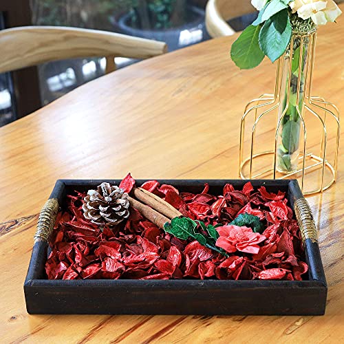 image for Qingbei Rina Potpourri Bags,Cinnamon Scented Red Potpourri Bowl Filler