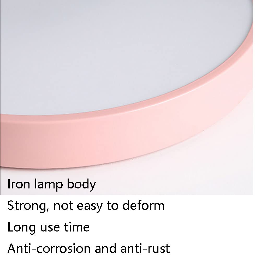 Nowoczesna lampa sufitowa LED do wnętrz zimna biel 6000 K 48 W 4000 lm do łazienki pod ziemią pralni okrągła Ø40 cm