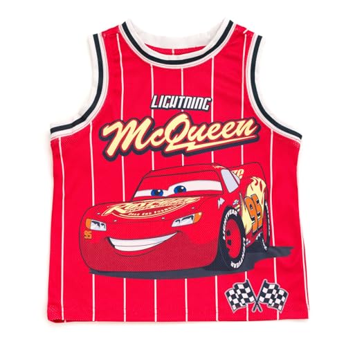 Image of Disney Boys' Basketball Jersey & Shorts Set - Athletic Outfit for Toddlers & Big Kids (2T-10 /12)
