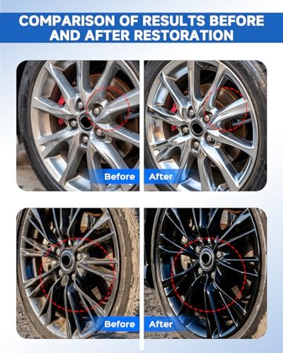 Polar Silver Wheel Touch Up Paint for Toyota, Rim Scratch Repair Pen, for Quick and Easy Rim Scratch Repair Tool, Quickly Repairing Scratched, Rusted, or Corroded Wheel Area — 사진 3