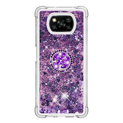 HiCASE Pro Cover per Xiaomi Poco X3 NFC, Glitter