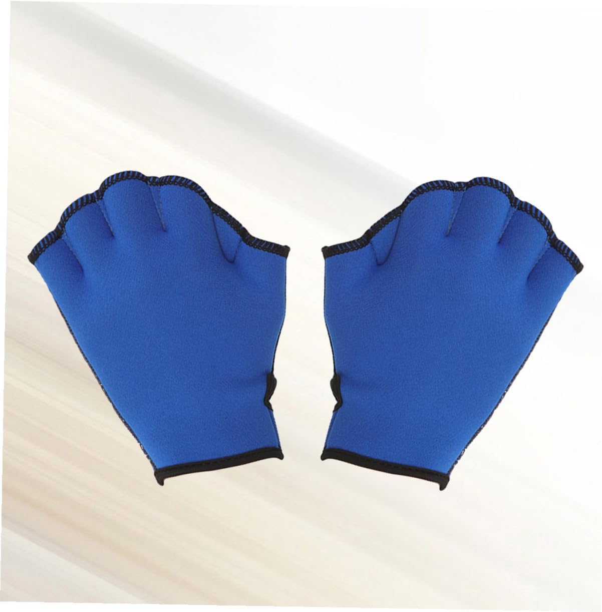 Outanaya Webbed Swimming Gloves for Training, Blue Size S Aquatic Paddle Gloves for Swim Resistance and Diving Fitness