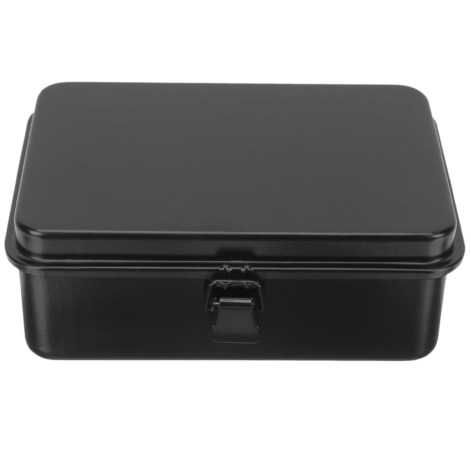 Organisateur et rangement d'outils compact Ciieeo boîte en fer avec loquet de sécurité