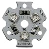 Cree Xlamp XP-E2 Royal-Blue 3-Up (Triple) LED Star