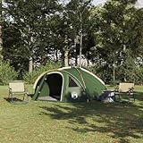 Genérico Tienda de Camping con Techo Verde 308 x 268 x 130 cm Poliéster,Deportes,Actividades al Aire Libre,Camping y Senderismo,Tiendas de campaña-42001008