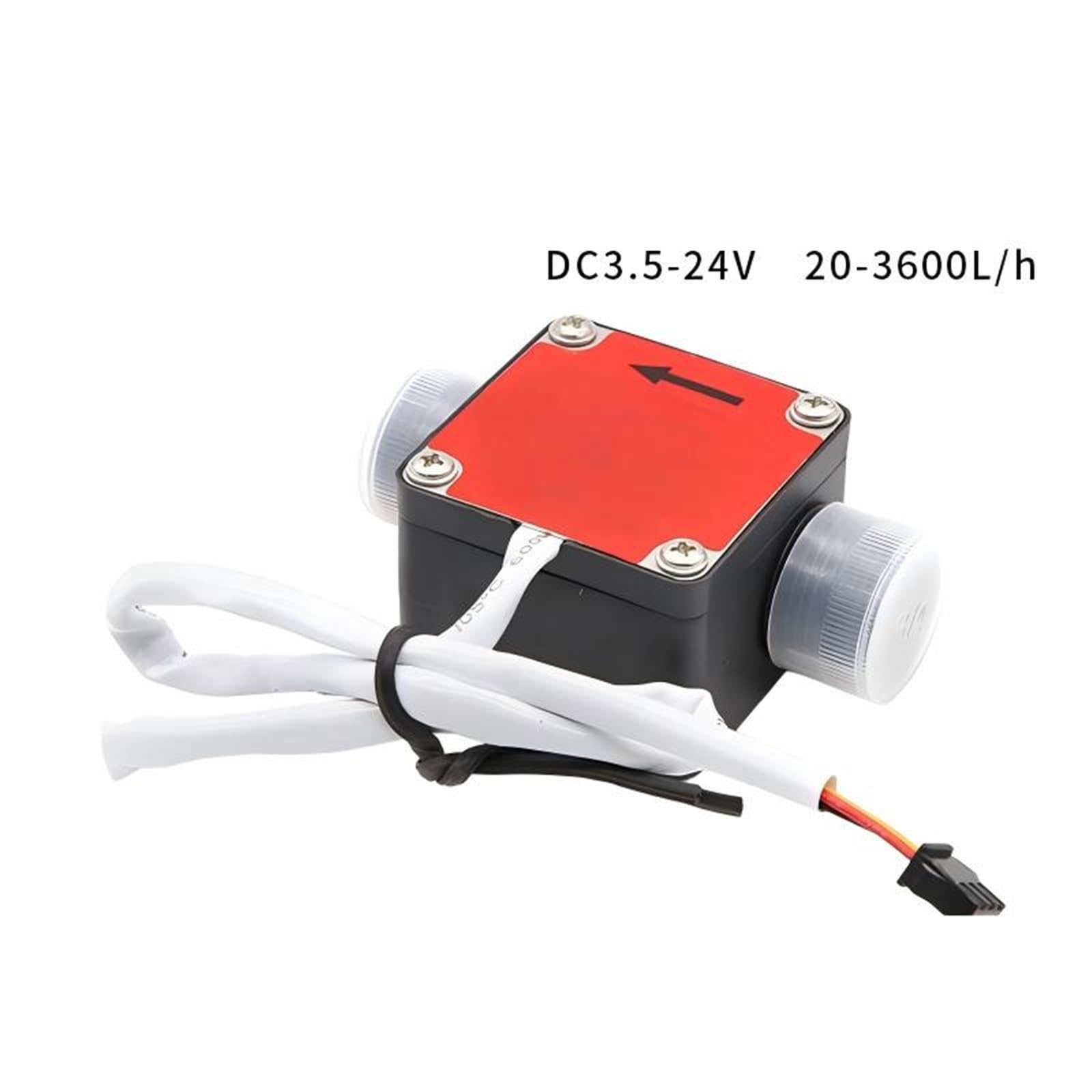 Medidor de flujo aceite engranaje ovalado alta precisión, Sensor líquido G3/4 DN20, adecuado for leche y miel, 2 uds Uso Interior y Exterior
