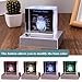 3D Human Heart Anatomy Model, Doctor Anatomical Gifts, K9 2.4 Inch Etched Crystal Cube Lamp with Battery Powered, Heart Figure Paperweight Biology Medial Surgeon Graduation Teacher Appreciation Gifts