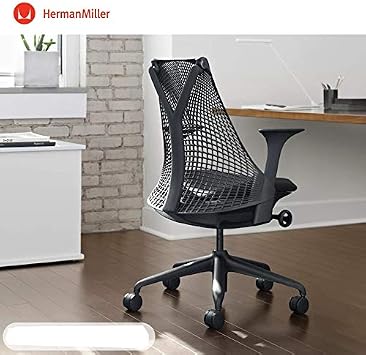 Arm Pad Caps Replacement Herman Mirror Fixed Height Adjustable Armrest for Sayl Office Chair Black Vinyl 1 Pair