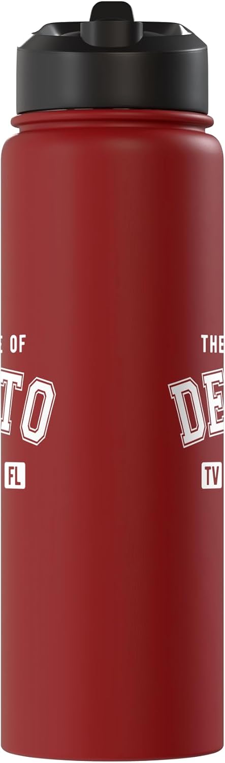 The Village of Desoto Classic Style Palm Trees Design Stainless Steel Insulated Water Bottle