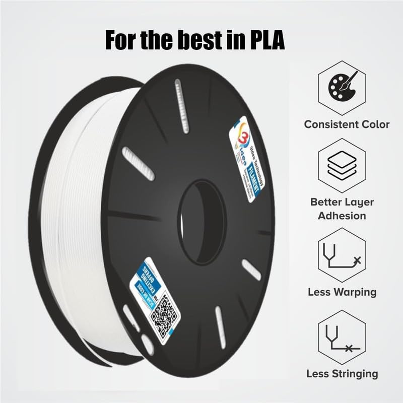 Image of 3Idea Premium 1.75mm 12KG Mix Color PLA Filaments for 3D Printer (Pack of 12) | Dimensional Accuracy + /- 0.03mm (1 Kg Each)