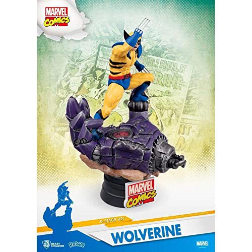 Diorama D-Stage Wolverine Beast Kingdom DS-021 Marvel Comics 15 cm