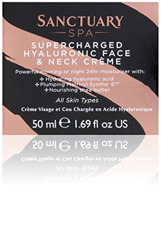 Sanctuary Spa Hyaluronic Face Cream, Supercharged Hyaluronic Face and Neck Crème, 50 ml - Image 3