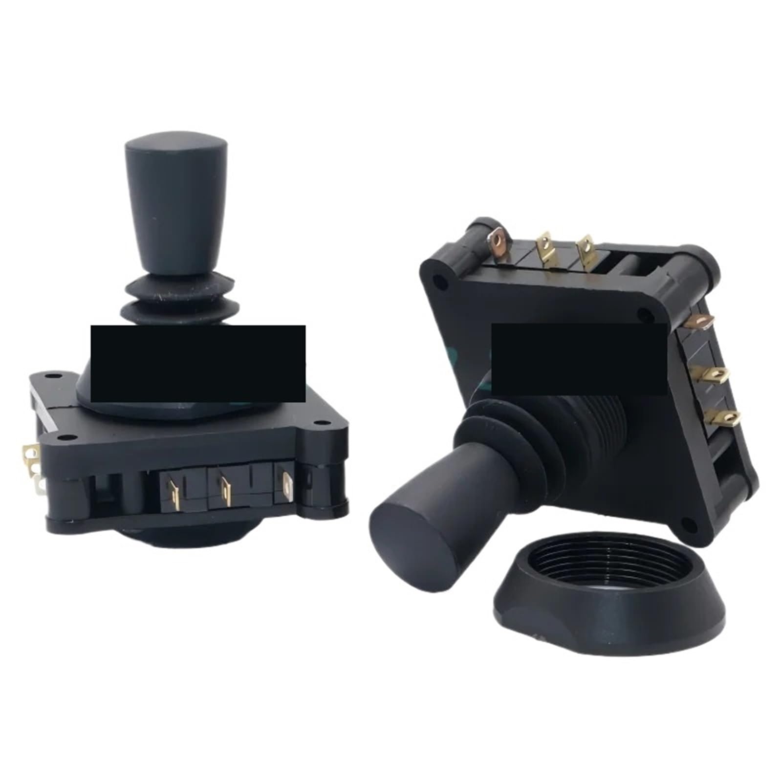 1 szt. joystick Rocker CV4A-YQ/YX-04R2G automatyczny reset ze sprężyną powrotną do 2 osi, 360 stopni, konsola do gier, przełącznik kołyskowy (CV4A-YX-04R2G)