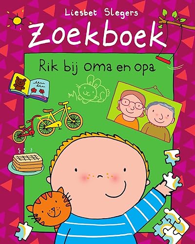 Rik bij oma en opa (Zoekboeken Rik)