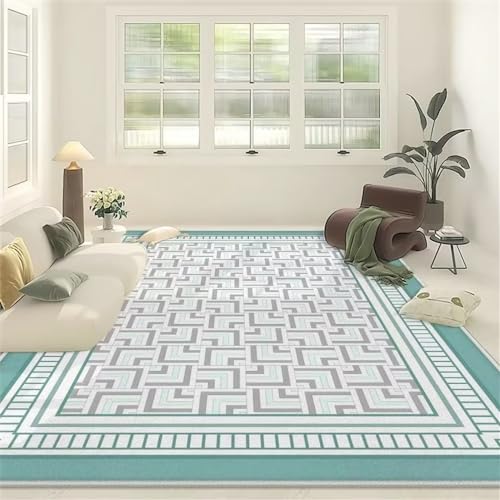 Tapis de sol durable bleu 180x250cm pour protéger et isoler le salon