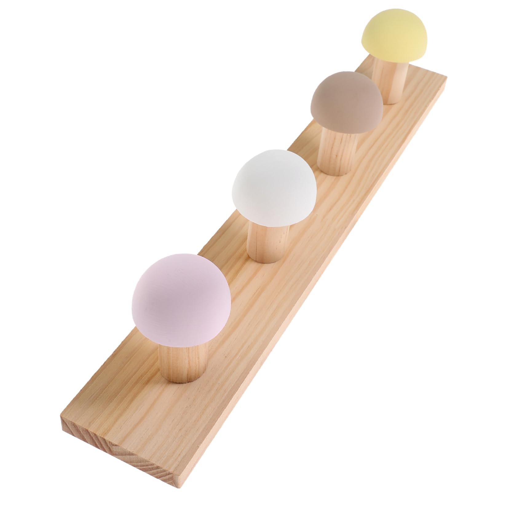 Zerodeko 4 Ensembles De À Boule Semi-Circulaire Crochet pour Serviette De Salle De Bain Crochet pour Chapeau Porte-Vêtements Robuste Décoration De Bureau Mural