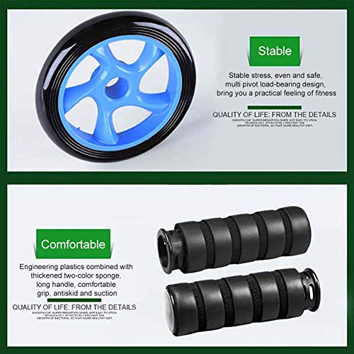 BAJIE Abdominale Wiel Dubbele Wiel Ab Roller Met Knielen Mat Abdominale Wiel Voor Spier Training Trainers Core Gleed… - Image 5