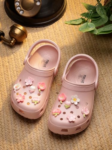 Image of URJO Womens W-Flower-Charms Clog
