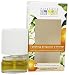 Aura Cacia Uplifting Electric Aromatherapy Air Freshener, Bergamot and Orange, 0.47 Ounce