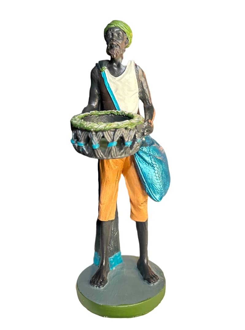 Sculpture de l'homme simple de 31,8 cm pour sublimer votre console d'entrée moderne