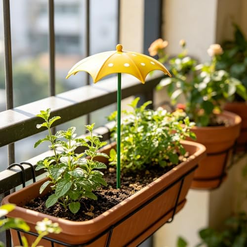 Sombrilla protectora para plantas compacta e impermeable para pícnic y piscina 2