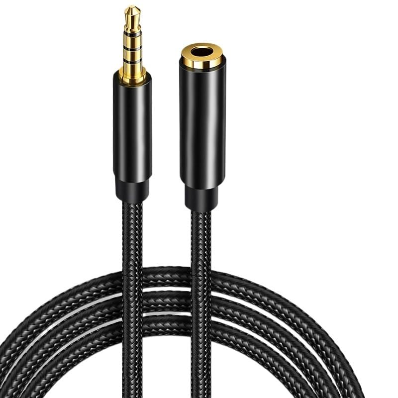 Cable Extensor de Audio Jack 3.5 mm 0.5 m miniatura 4
