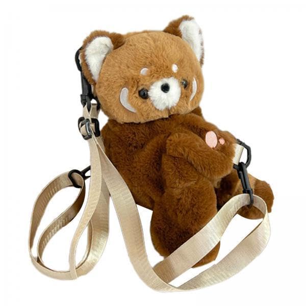 CALANDIS™ 4xPanda Plush Backpack Casual Daypack Shoulder Purse for Party Shopping Street S-image-26