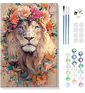 Lot De 4 Kits De Peinture Par Numéros Pour Adultes Et Débutants Avec