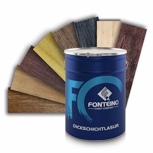Dickschichtlasur Holzlasur 2in1 Holzschutz Dauerschutz Lasur - Bangkirai 2,5L