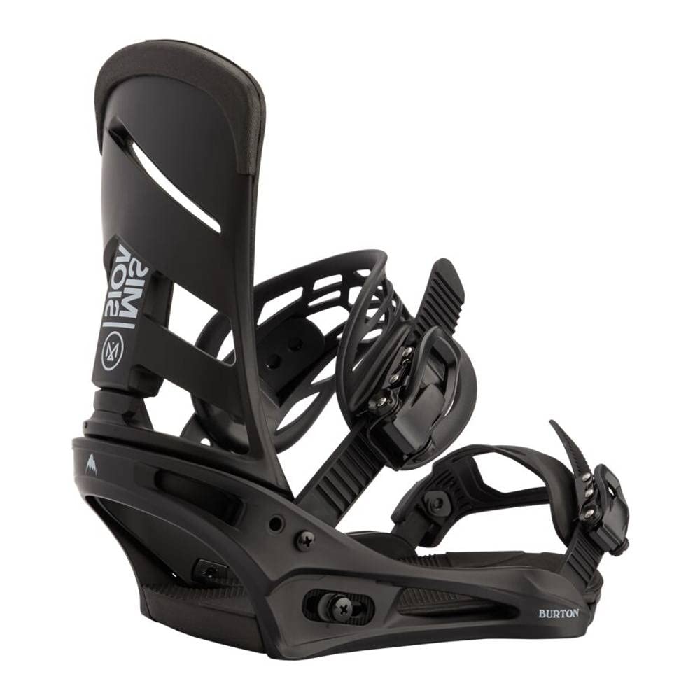 Mission Mens Snowboard Bindings Sz L (10+) Black
