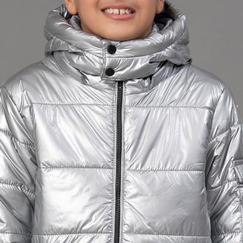Image of Red Tape Nylon & Net Unisex Kid'S Standard Length Jacket