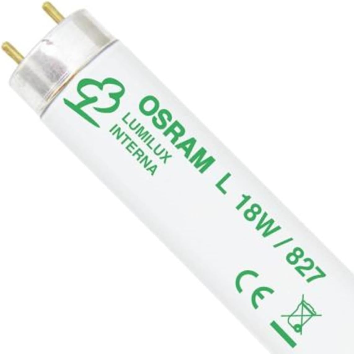 Osram,Osram 827 lineari lampadine fluorescenti 18 Watt Confezione da 10