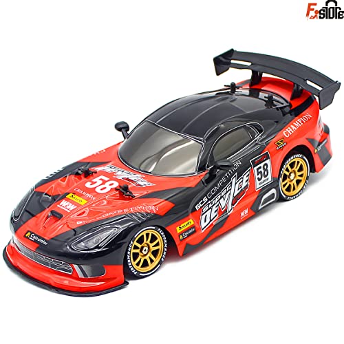 Fistone Rc Drift Racing Cars, 1/16 4Wd 2.4G Remote Control High Speed Racing Vehicle With 4 Spare Speed Tires Hobby Toys For Boys Kids And Adults #TOP7