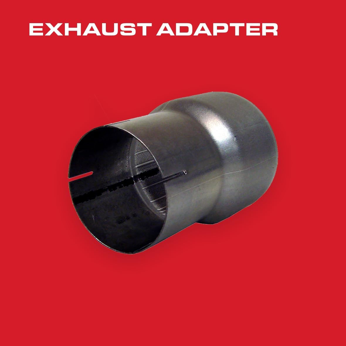 MBRP UA2001 Diesel Exhaust Universal Adapter for All Pickup Models, 4" ID. to 5" OD. Aluminized
