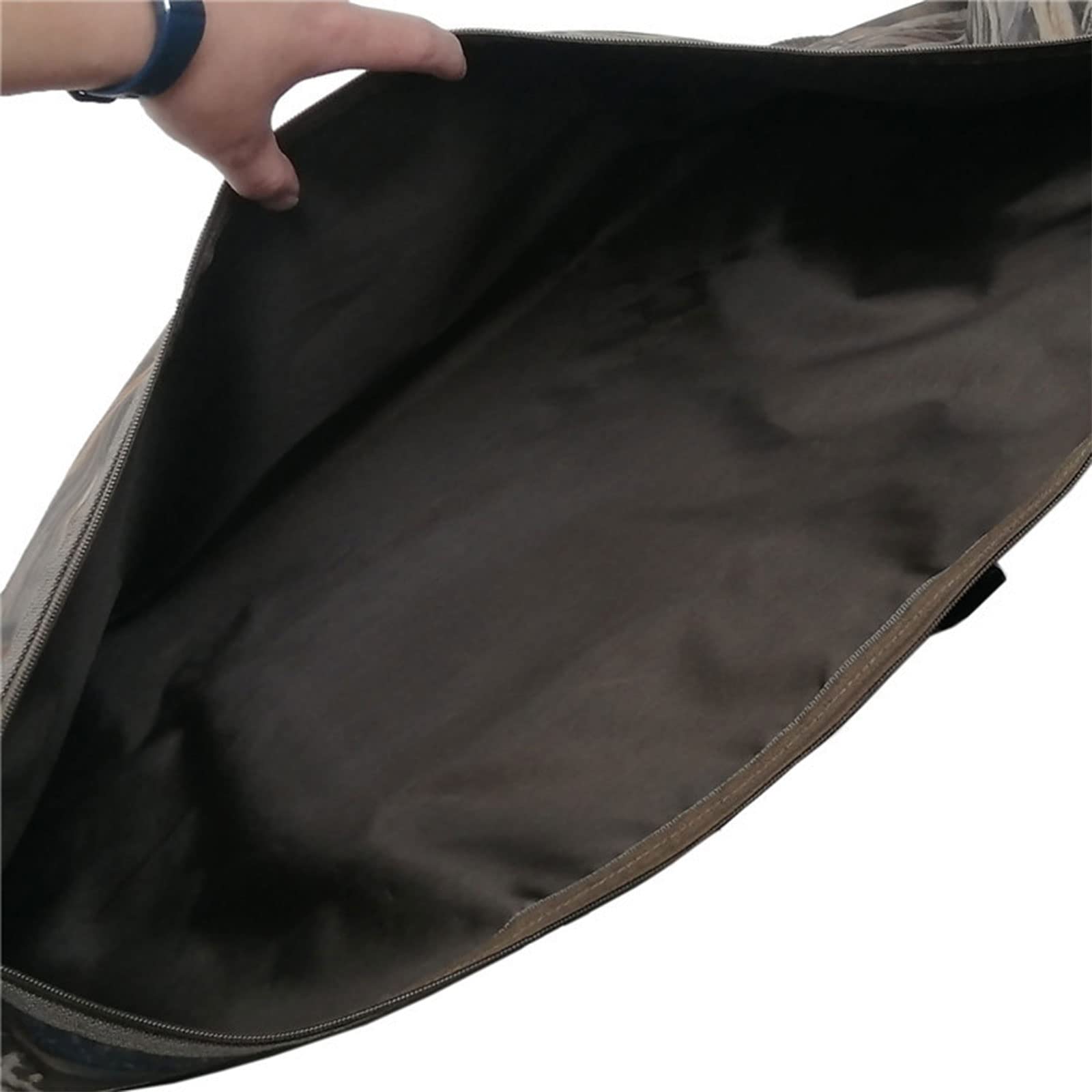 Borsa di stoccaggio della canna da pesca di grande capacità con e tasche organizzatore del panno di Oxford per la tenda di campeggio all'aperto sacchetto della canna da pesca borsa