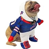 NFL Buffalo Bills Officially Licensed Running Dog Costume by MODERN HERO Includes 2 pc Set (XX-Large)